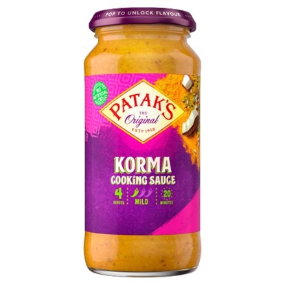 Picture of PATAKS KORMA SAUCE 450GR